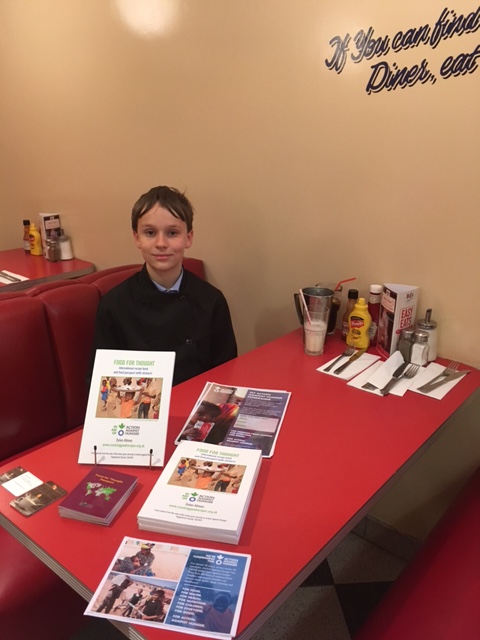 Press Launch at Eds Easy Diner Cardiff