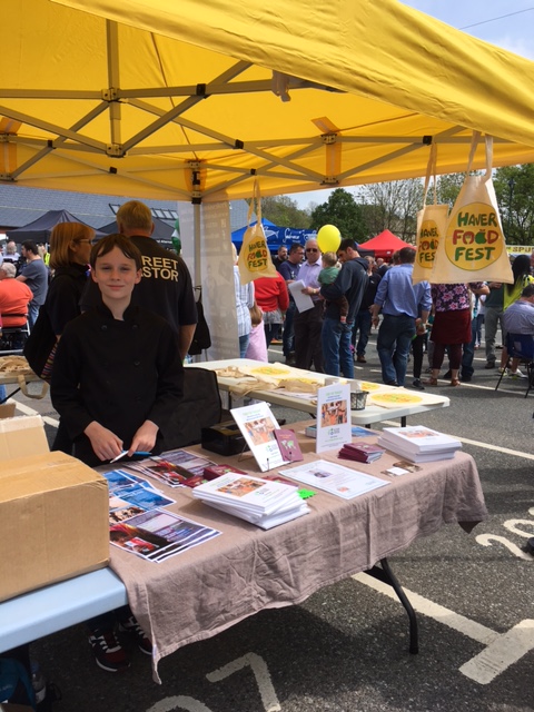 Dylan at Haverfoodfest