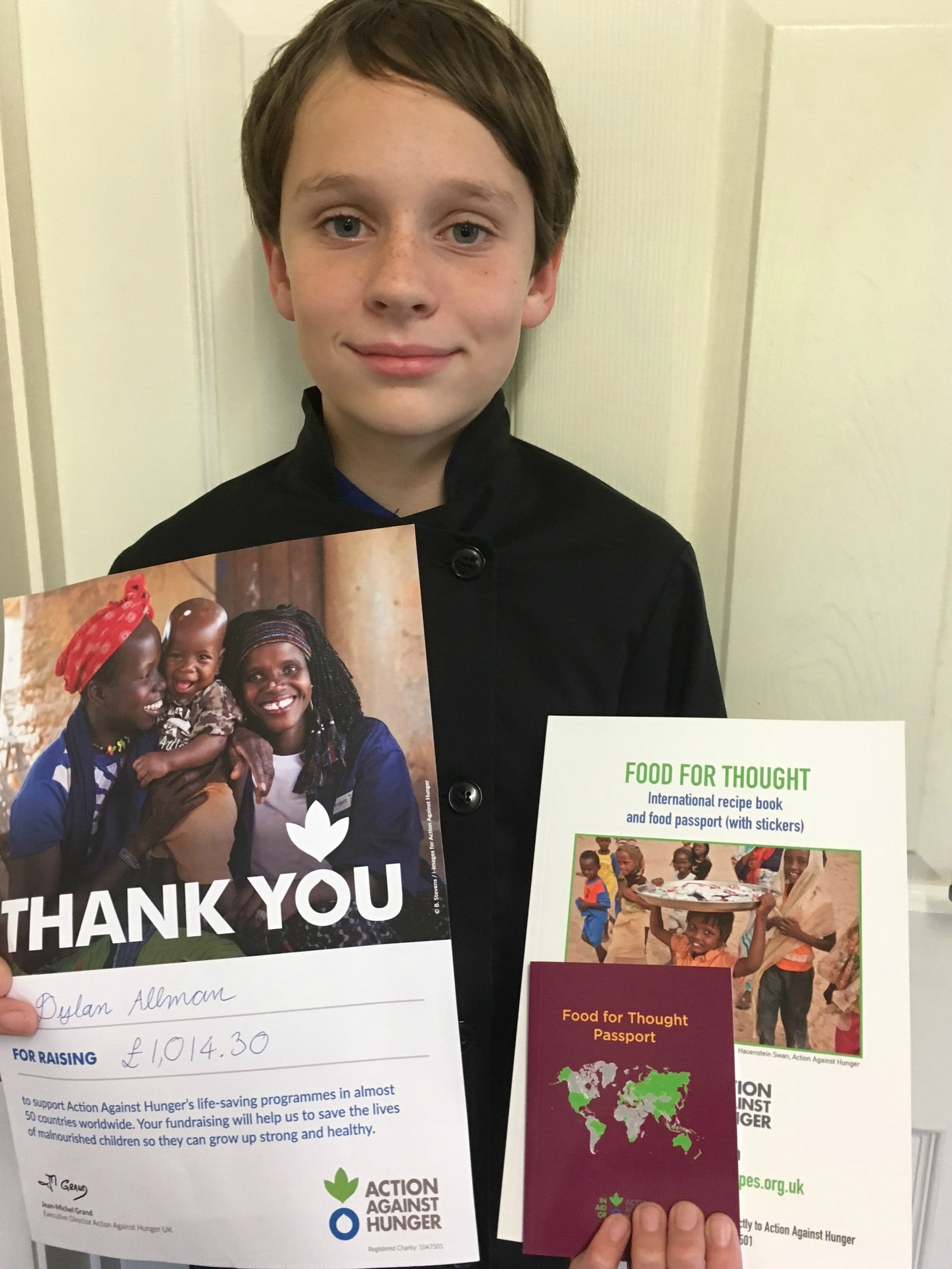 Dylan with AAH certificate